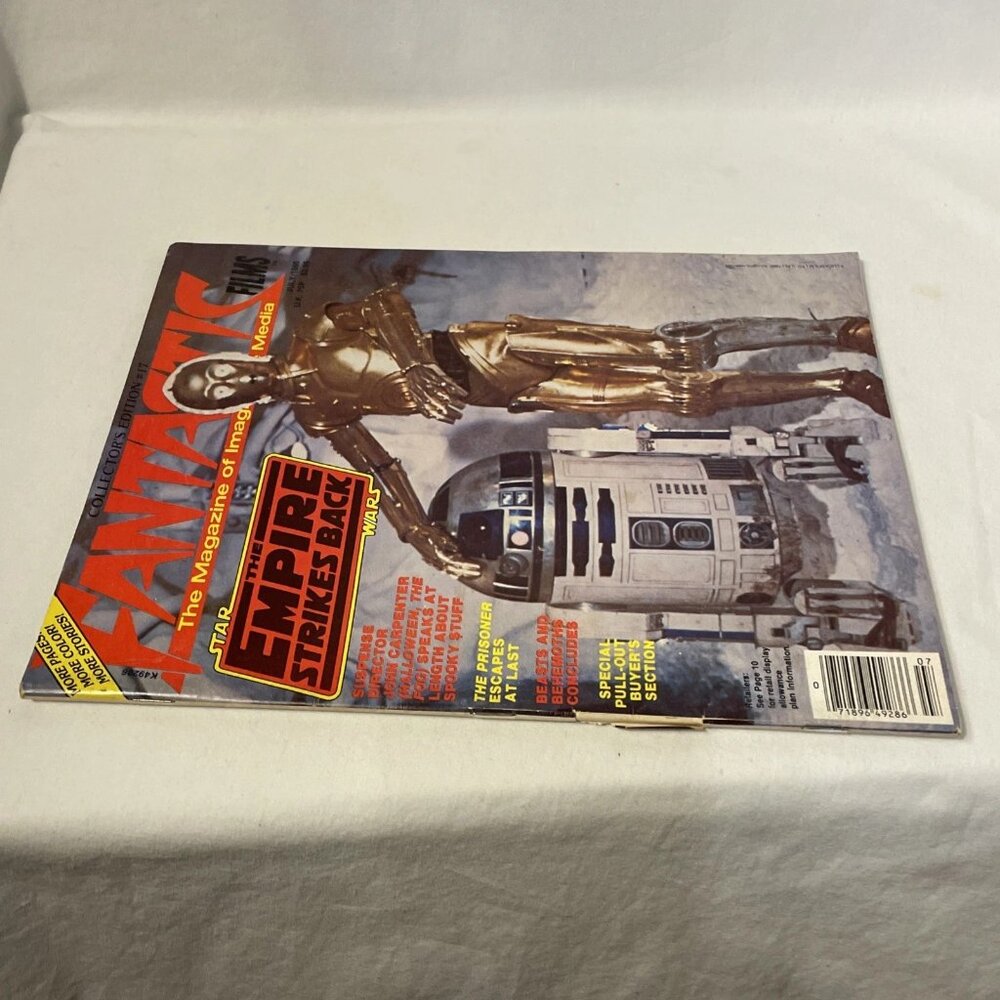 Fantastic Films Magazine #17 July 1980 Star Wars Empire Strikes Back C3PO R2D2 - Picture 4 of 11